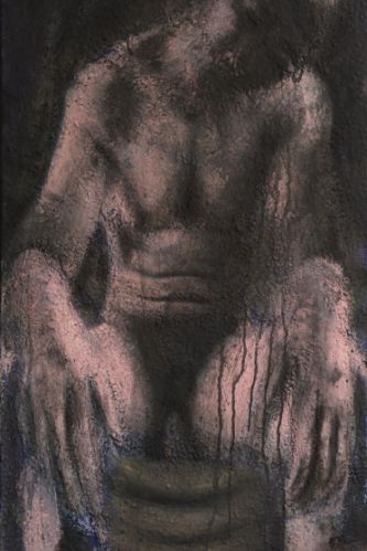 Autoportrait assis